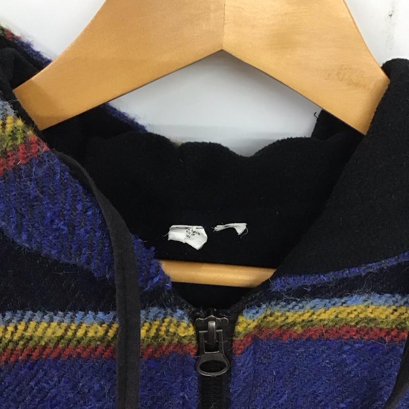 古着 USED ジャケット、上着 ジャケット、ブレザー ジップアップパーカー 長袖パーカー 古着 XL プリント マルチカラー / マルチカラー / メンズ USED 古着 中古 10137719