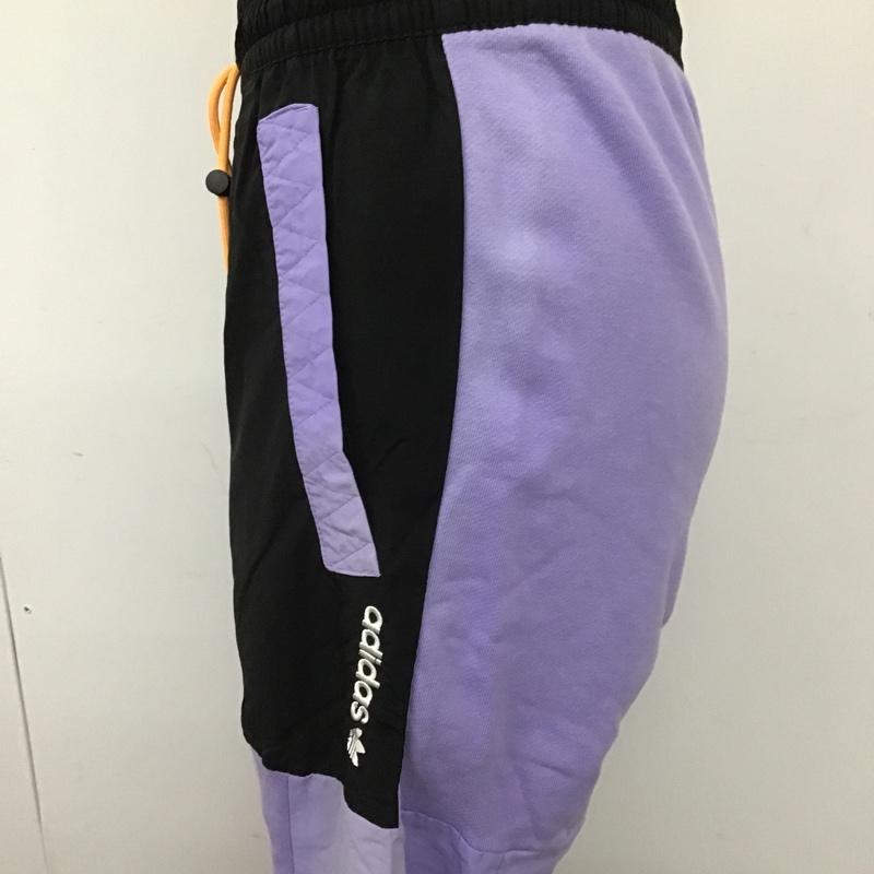 アディダスオリジナルス adidas originals ボトムス ボトムス gn2368 ADVBLKSWTPANTS スウェット パンツ スウェットパンツ L ロゴ、文字 黒 / ブラック / X 紫 / パープル / メンズ USED 古着 中古 10105822
