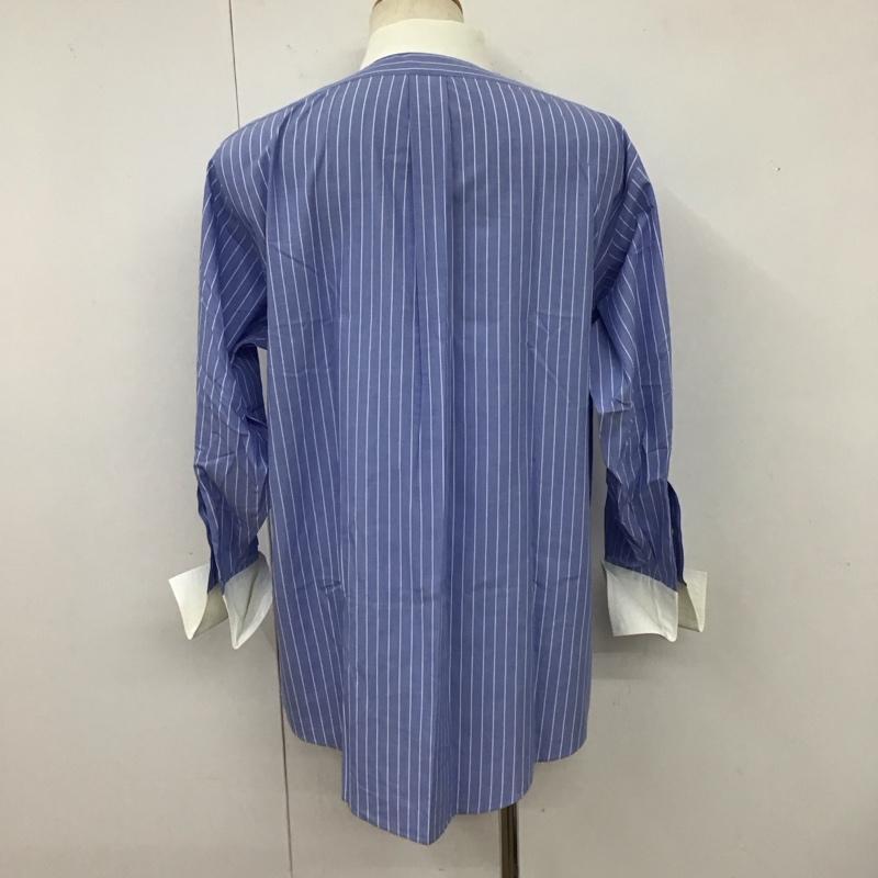 ブルックスブラザーズ BROOKS BROTHERS シャツ、ブラウス 長袖 長袖シャツ カラーシャツ ポケットシャツ 長袖カットソー ストライプシャツ ストライプ 水色 / ライトブルー /  メンズ USED 古着 中古 10113016