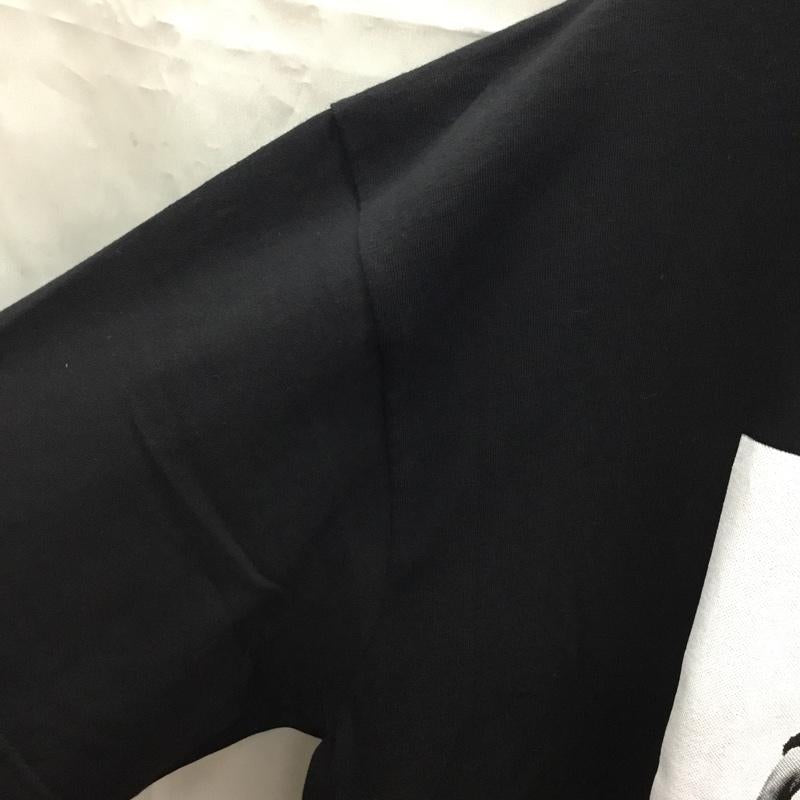 古着 USED Tシャツ 半袖 半袖カットソー プリントTシャツ クルーネックカットソー XL プリント 黒 / ブラック / メンズ USED 古着 中古 10108354
