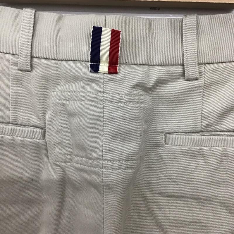 トムブラウン THOM BROWNE パンツ チノパン チノパン ワイドパンツ カジュアルパンツ 1 無地 ベージュ / ベージュ /  メンズ USED 古着 中古 10128652