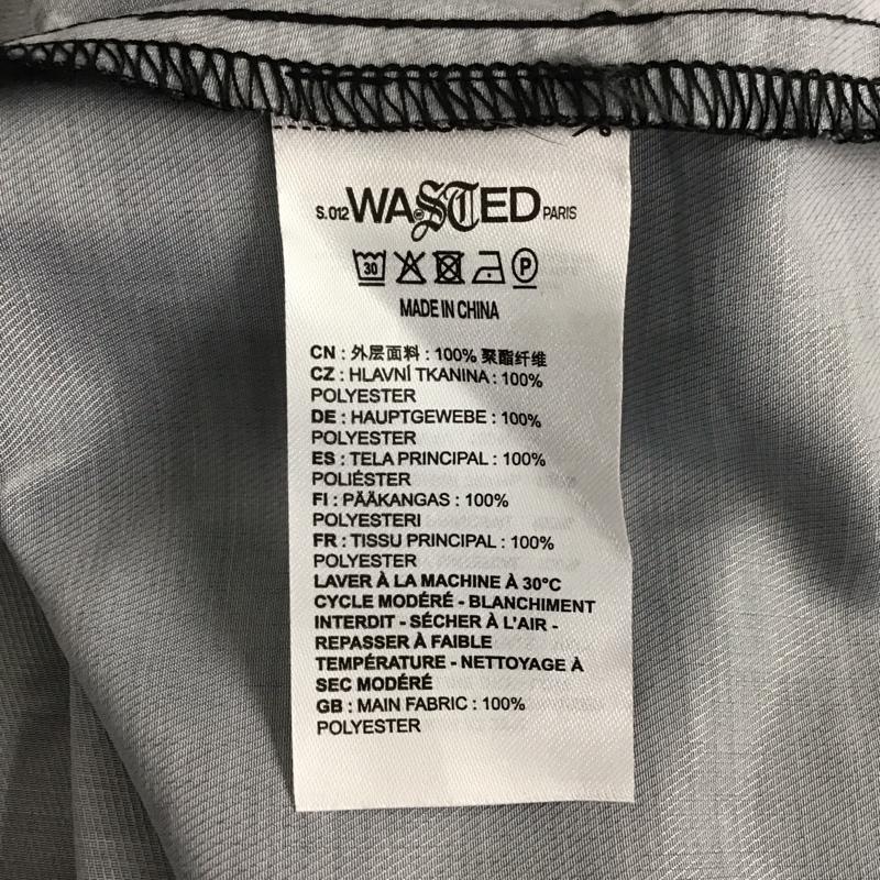 ウェイステッドパリス WASTED PARIS シャツ、ブラウス 半袖 半袖シャツ カラーシャツ 半袖カットソー プリントシャツ M プリント 黒 / ブラック / メンズ USED 古着 中古 10120291