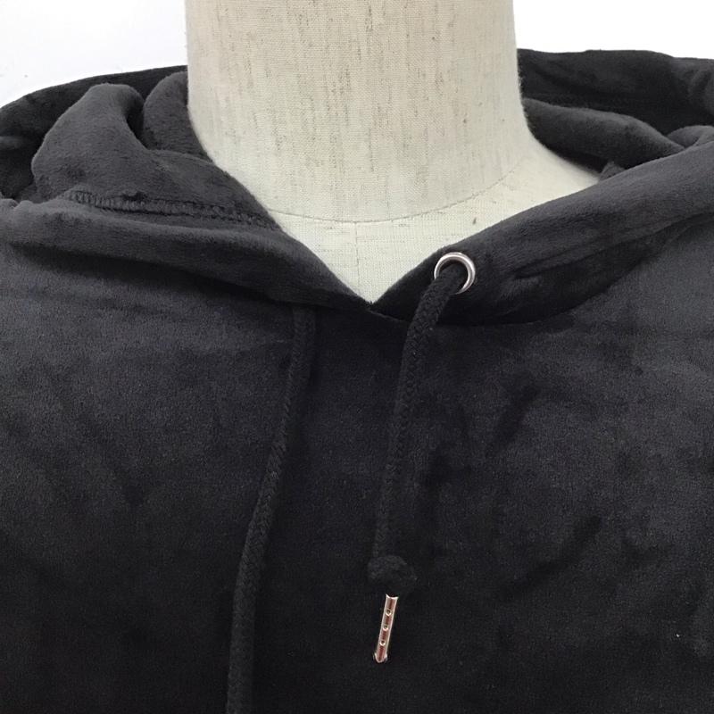 ポロラルフローレン POLO RALPH LAUREN パーカー 長袖 長袖パーカー フード付きパーカー プルオーバーパーカー M ロゴ、文字 黒 / ブラック /  メンズ USED 古着 中古 10124795