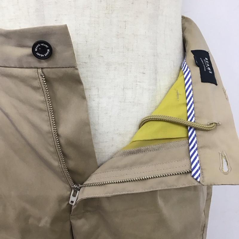 ビームス BEAMS パンツ ショートパンツ ショートパンツ ハーフパンツ カジュアルパンツ M 無地 ベージュ / ベージュ /  メンズ USED 古着 中古 10124033