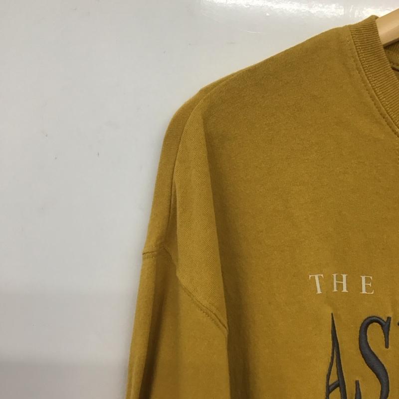 ローリーズファーム LOWRYS FARM Tシャツ 長袖 FREE プリント X 刺繍 マスタード / マスタード / レディース USED 古着 中古 10133135