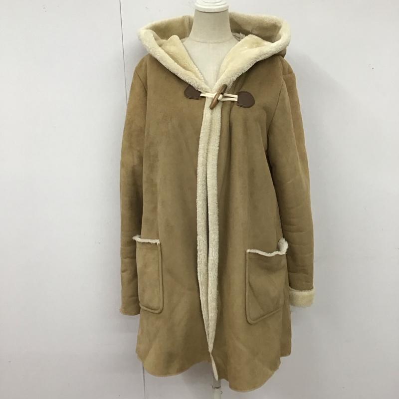 サマンサモスモス Samansa Mos2 コート コート一般 1300867 フェイクムートンコート M 無地 ベージュ / ベージュ / レディース USED 古着 中古 10122647