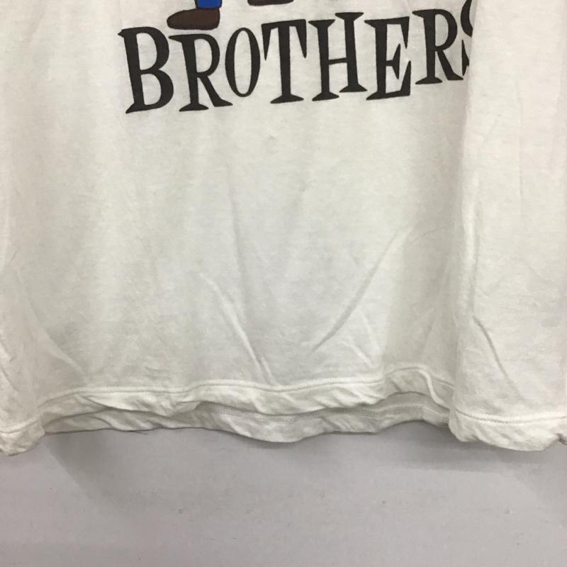 ディースクエアード2 DSQUARED2 Tシャツ 半袖 半袖カットソー プリントTシャツ クルーネックカットソー S プリント 白 / ホワイト / メンズ USED 古着 中古 10138539