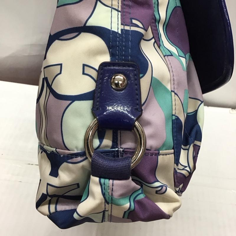 コーチ COACH ショルダーバッグ ショルダーバッグ F18840 総柄 マルチカラー / マルチカラー / レディース USED 古着 中古 10118419