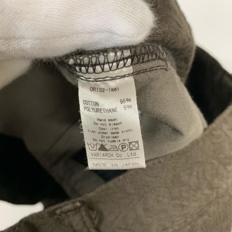 オーレット OURET パンツ ワークパンツ、ペインターパンツ ジャガードパンツ OR132-1861 1 総柄 茶 / ブラウン / メンズ USED 古着 中古 10015159