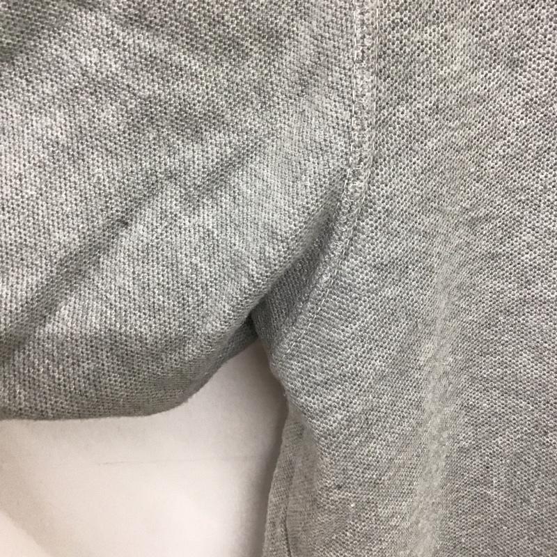 チャップス CHAPS ポロシャツ 半袖 半袖ポロシャツ 半袖カットソー カラーシャツ M ロゴ、文字 灰 / グレー / メンズ USED 古着 中古 10132331