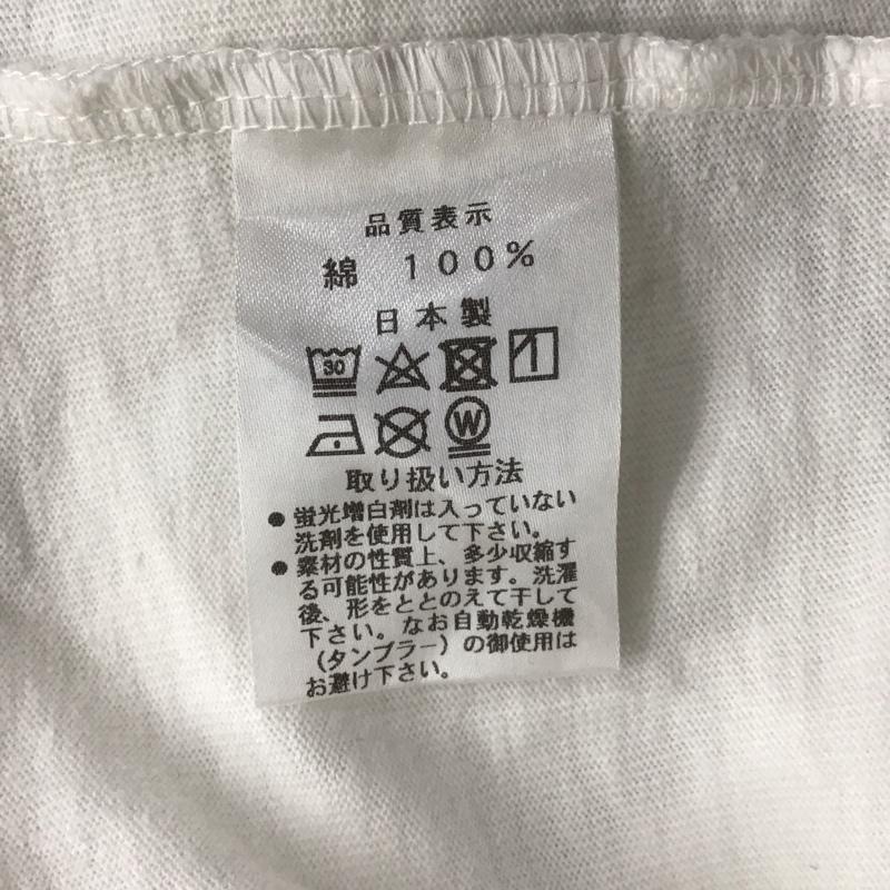 フリーレイジ FREERAGE Tシャツ 半袖 ALMW by WAIPER クルーネック L ロゴ、文字 白 / ホワイト / メンズ USED 古着 中古 10119677