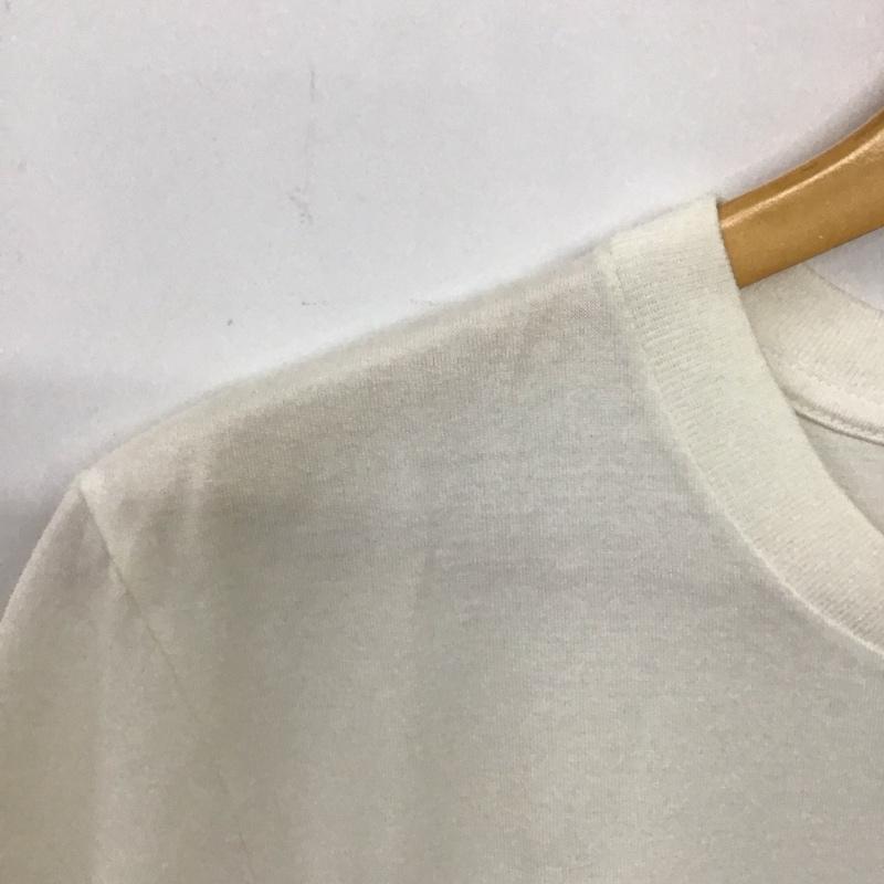 ナンバーナイン NUMBER (N)INE Tシャツ 半袖 半袖カットソー プリントTシャツ クルーネックカットソー romp 2 プリント 白 / ホワイト / メンズ USED 古着 中古 10137119