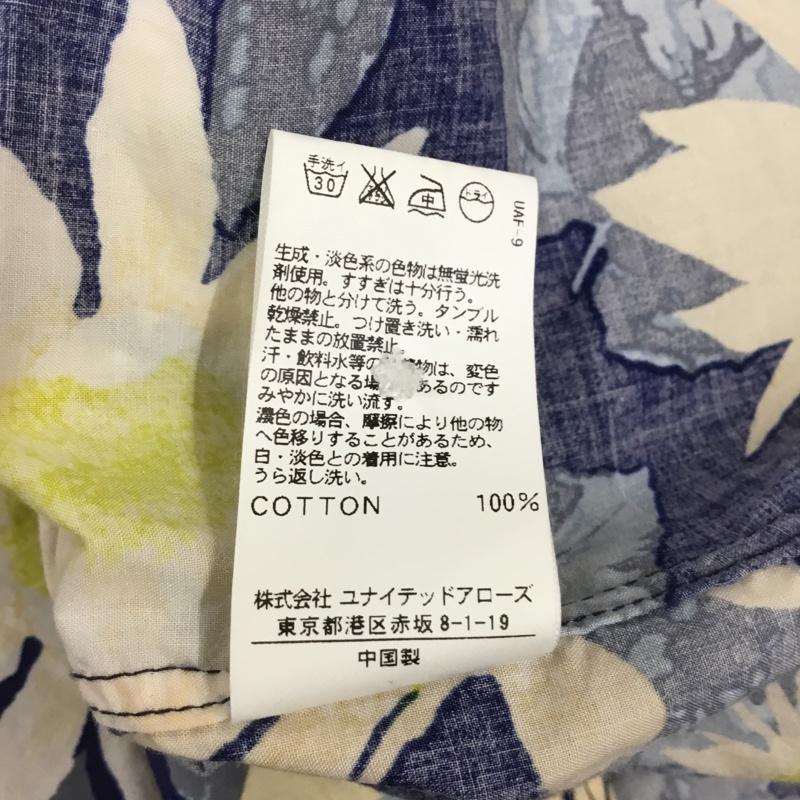 ビューティアンドユースユナイテッドアローズ BEAUTY&YOUTH UNITED ARROWS シャツ、ブラウス 半袖 1216-149-1931 コットン XS 花柄 マルチカラー / マルチカラー / メンズ USED 古着 中古 10109629