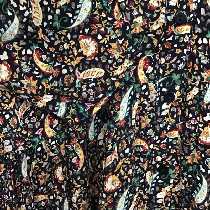 ザラ ZARA ワンピース ロングスカート M 総柄 マルチカラー / マルチカラー / レディース USED 古着 中古 10137449