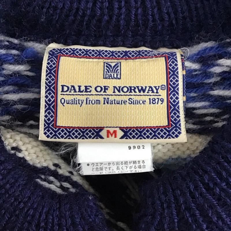 ダーレ オブ ノルウェイ DALE OF NORWAY カーディガン 長袖 DLZ9555 ウール チロリアンカーディガン M 総柄 マルチカラー / マルチカラー / メンズ USED 古着 中古 10121305