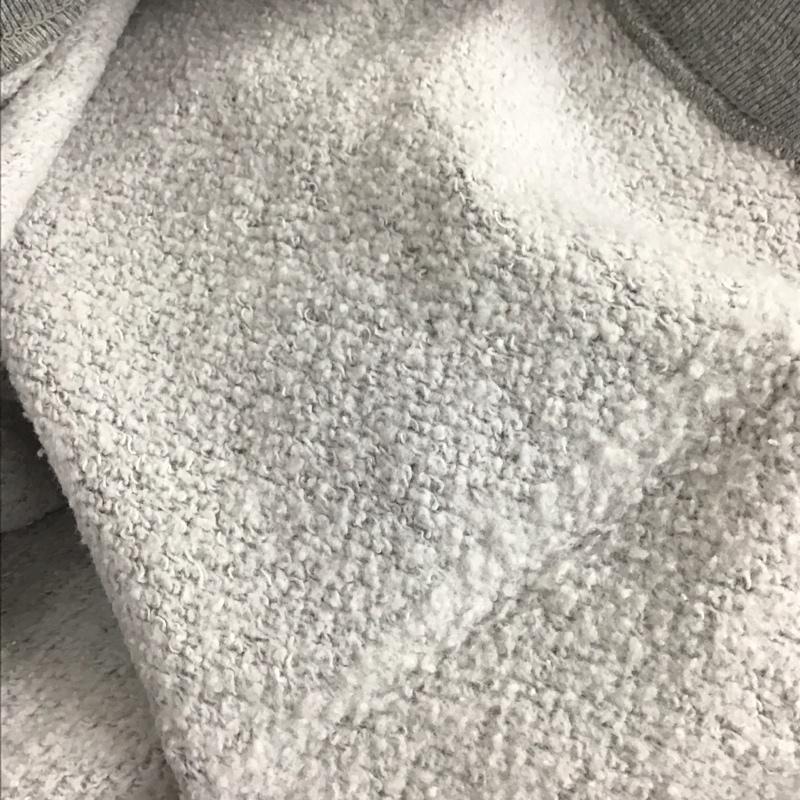 フルーツオブザルーム FRUIT OF THE LOOM トレーナー 長袖 長袖トレーナー スウェット クルーネック プルオーバー XL プリント 灰 / グレー / メンズ USED 古着 中古 10143857