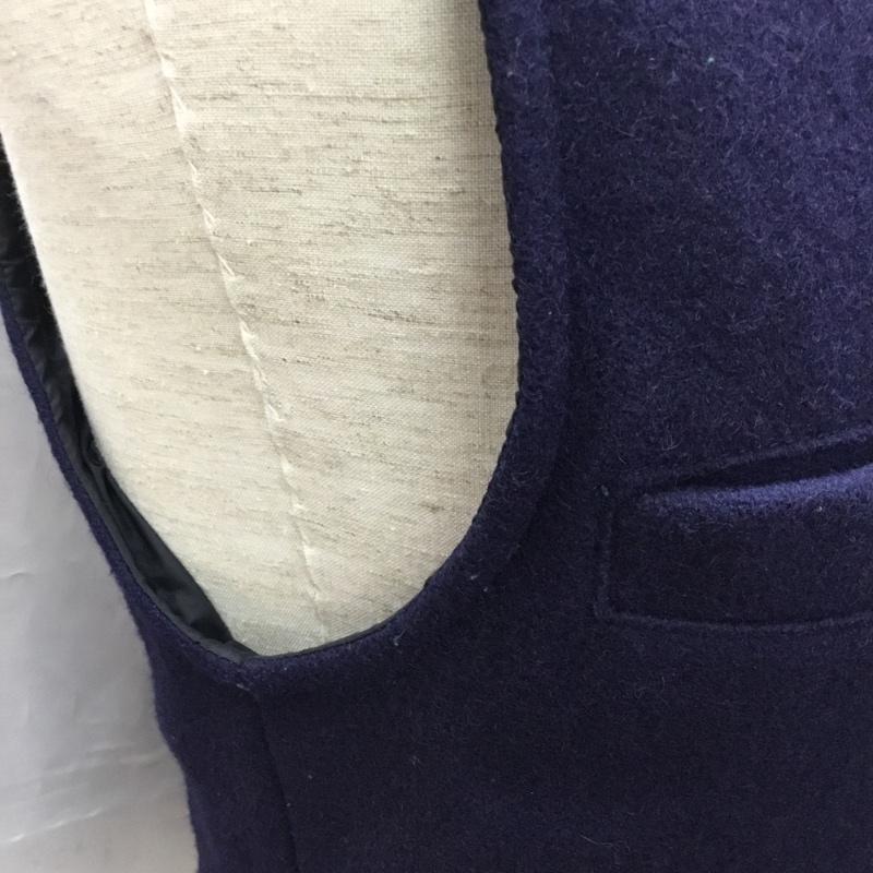 シェーファー SCHAEFER ベスト ベスト S 無地 紺 / ネイビー / メンズ USED 古着 中古 10108986