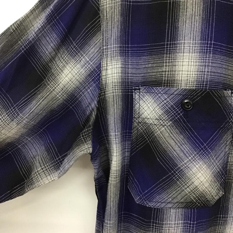ベンデイビス BEN DAVIS シャツ、ブラウス 長袖 長袖シャツ チェックシャツ カラーシャツ L チェック マルチカラー / マルチカラー / メンズ USED 古着 中古 10138719