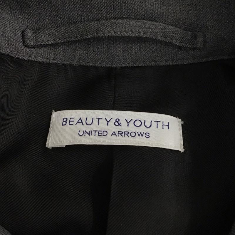 ビューティアンドユースユナイテッドアローズ BEAUTY&YOUTH UNITED ARROWS コート コート一般 1225-604-0008 リフレックスバルカラーコート M 無地 灰 / グレー / メンズ USED 古着 中古 10108171