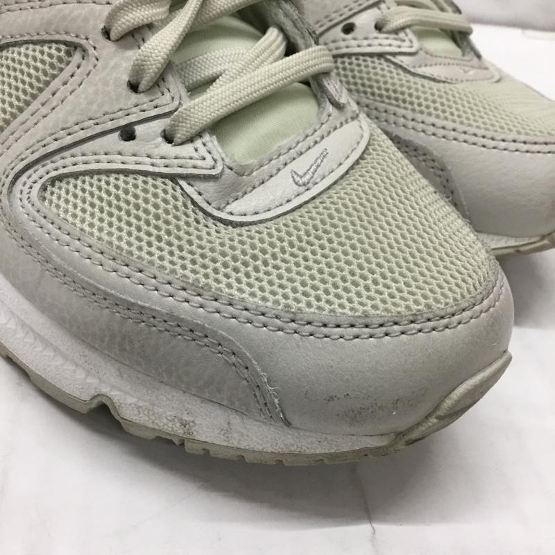 ナイキ NIKE スニーカー スニーカー 397690-018 W Air Max Command 23cm 23.0cm ロゴ、文字 灰 / グレー / X 白 / ホワイト / レディース USED 古着 中古 10119564