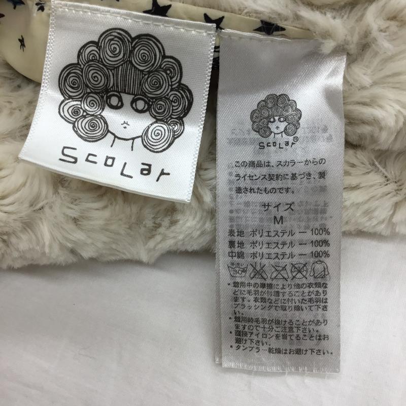 スカラー ScoLar ジャケット、上着 ジャンパー、ブルゾン リバーシブル M 無地 X 総柄 ベージュ / ベージュ / レディース USED 古着 中古 10137696