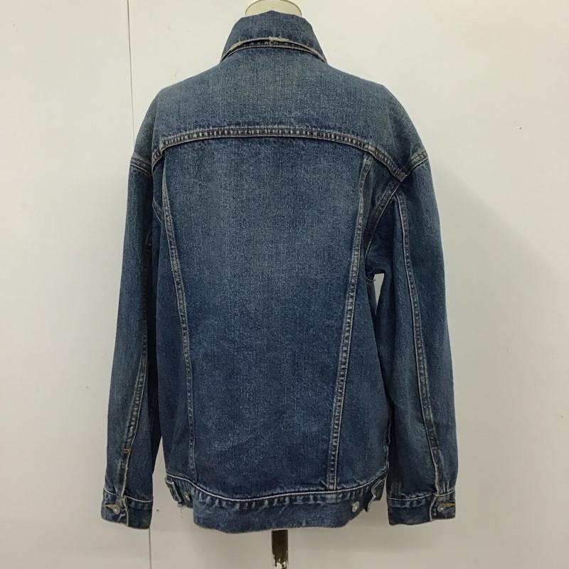 マウジー MOUSSY ジャケット、上着 ジャケット、ブレザー 0109SA11-0190 デニムジャケット Gジャン FREE 無地 水色 / ライトブルー / レディース USED 古着 中古 10114348