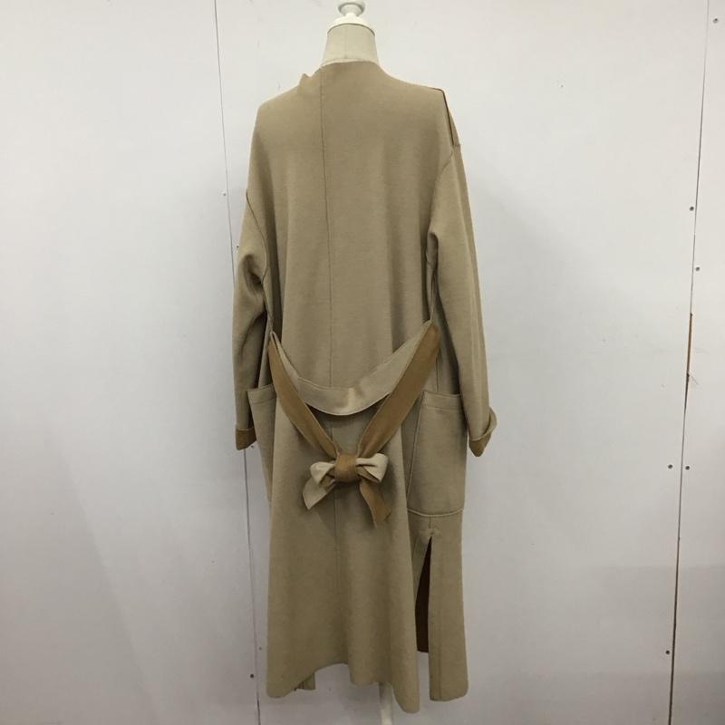 ロペ ROPE コート コート一般 リバーシブル 38 無地 茶 / ブラウン / X ベージュ / ベージュ / レディース USED 古着 中古 10123577