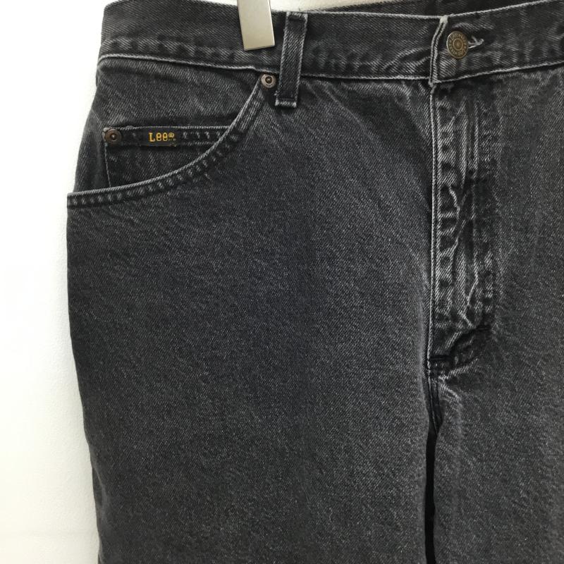 リー Lee パンツ デニム、ジーンズ 200-8908 38 無地 黒 / ブラック / メンズ USED 古着 中古 10135817