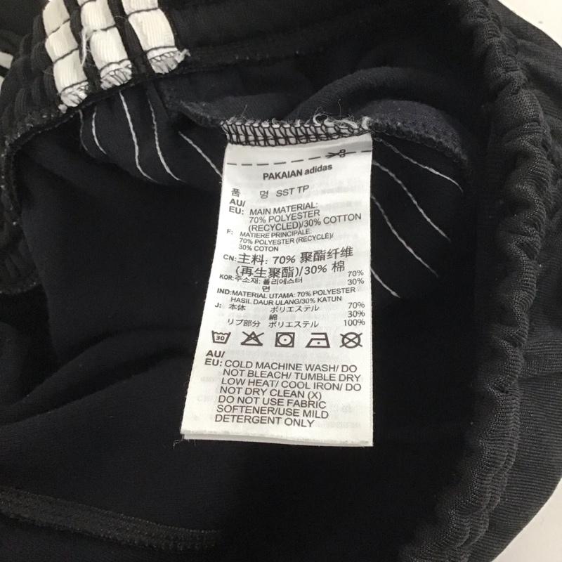 アディダス adidas パンツ ワークパンツ、ペインターパンツ cw1275 トラックパンツ スポーツウェア スリムパンツ カジュアルパンツ M ロゴ、文字 黒 / ブラック / メンズ USED 古着 中古 10137864