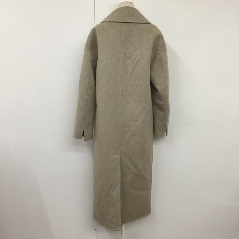 バナナリパブリック BANANA REPUBLIC コート コート一般 ロングコート ロングジャケット カラージャケット アウター XS 無地 ベージュ / ベージュ / レディース USED 古着 中古 10124738