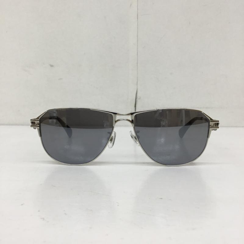 ユーズドクロージング used clothes めがね・サングラス サングラス SAMURAI SHO SP-005-Y10 黒 / ブラック / X 銀 / シルバー / メンズ USED 古着 中古 10133602