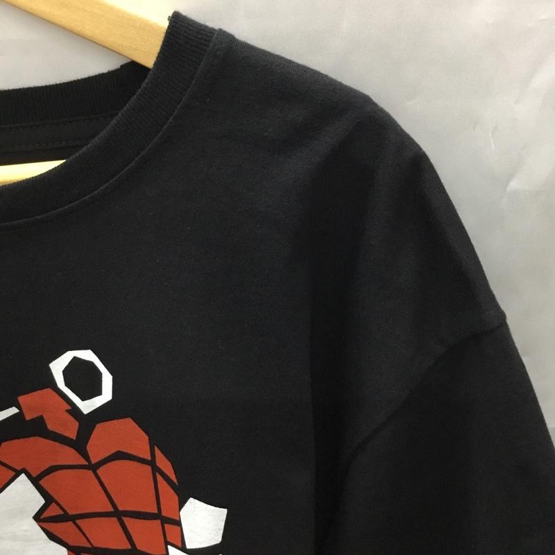古着 USED Tシャツ 半袖 半袖カットソー プリントTシャツ クルーネックカットソー バンドTシャツ L プリント 黒 / ブラック / メンズ USED 古着 中古 10106932