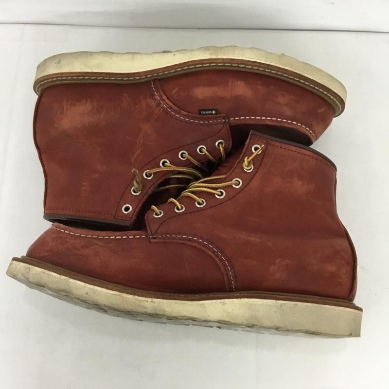 レッドウィング RED WING ブーツ ショートブーツ 8864 6inch Classic Moc GORE-TEX 29cm US:11 無地 茶 / ブラウン / メンズ USED 古着 中古 10130772