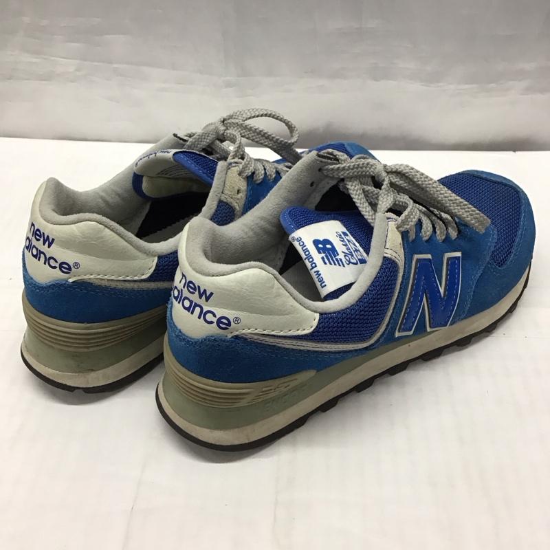 ニューバランス New Balance スニーカー スニーカー ML574VTR 24.5cm 24.5cm ロゴ、文字 青 / ブルー / レディース USED 古着 中古 10116062