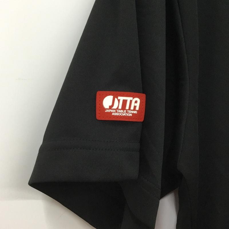 アンドロ andro Tシャツ 半袖 卓球ウェア スポーツウェア タグ付き M ロゴ、文字 黒 / ブラック / メンズ USED 古着 中古 10135678