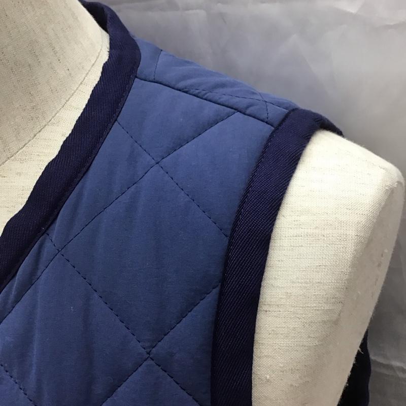 トロフィークロージング TROPHY CLOTHING ベスト ベスト ベスト キルティングベスト ノースリーブカットソー M 無地 紺 / ネイビー / メンズ USED 古着 中古 10110986