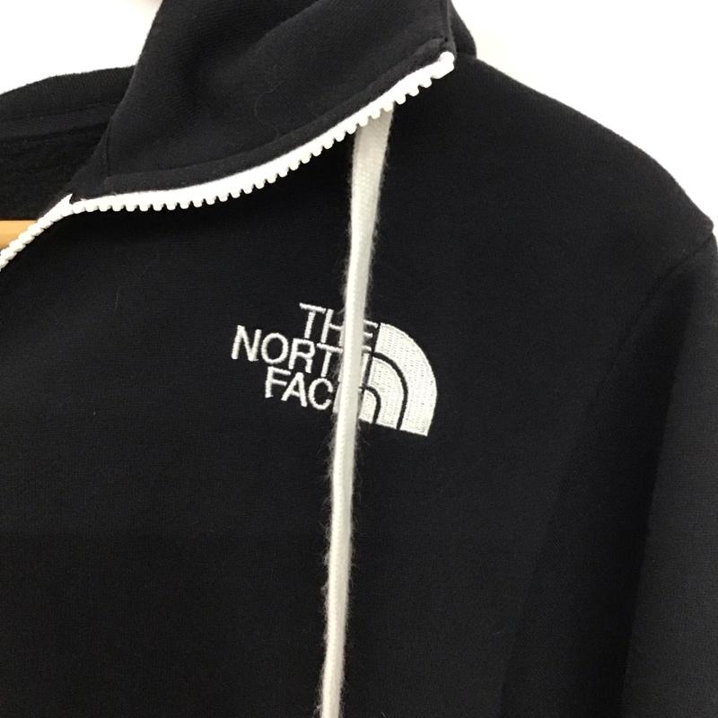 ザノースフェイス THE NORTH FACE パーカー 長袖 nt12340 RearviewFullZipHoodie ジップアップパーカー S ロゴ、文字 黒 / ブラック / メンズ USED 古着 中古 10137676