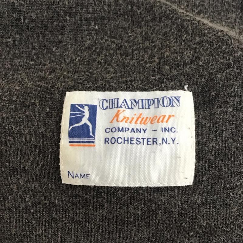 チャンピオン Champion Tシャツ 七分袖 カットソー L ロゴ、文字 黒 / ブラック / X 白 / ホワイト / X 紫 / パープル /  メンズ USED 古着 中古 10111205