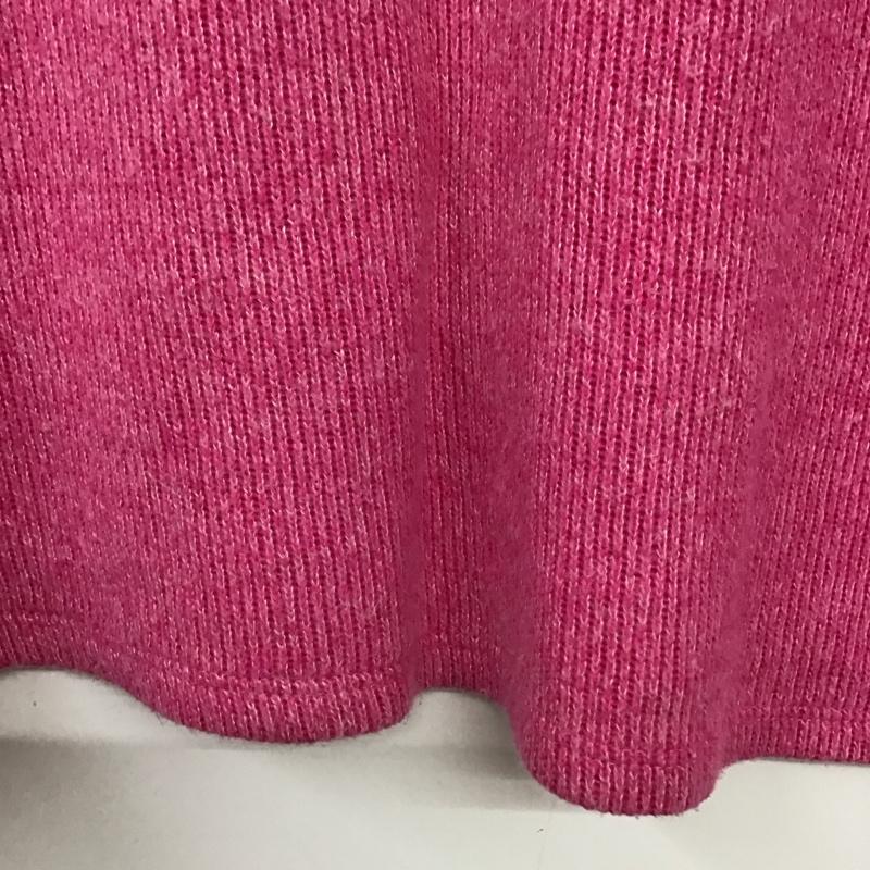 ザラ ZARA ニット、セーター 長袖 M 無地 桃 / ピンク / レディース USED 古着 中古 10139387