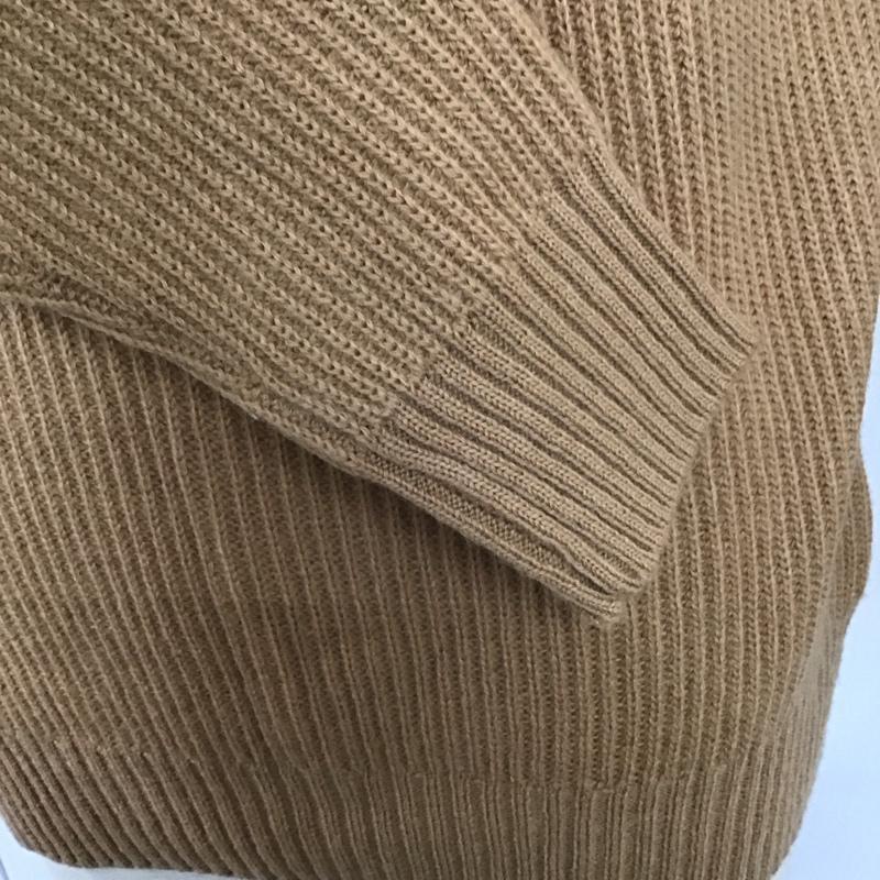 ユナイテッドアローズ UNITED ARROWS ニット、セーター 長袖 長袖ニットカットソー ニット セーター タートルネックニット M 無地 ベージュ / ベージュ / メンズ USED 古着 中古 10123947
