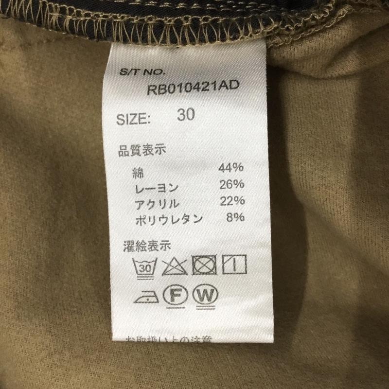レイジブルー RAGEBLUE パンツ デニム、ジーンズ スリムパンツ カジュアルパンツ ストレートパンツ ストレッチパンツ 30インチ 無地 ベージュ / ベージュ / メンズ USED 古着 中古 10116164