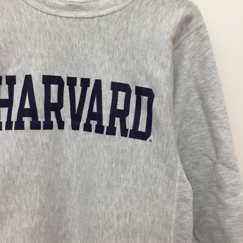 チャンピオン Champion トレーナー 長袖 REVERSE WEAVE 90s M ロゴ、文字 灰 / グレー / メンズ USED 古着 中古 10133600