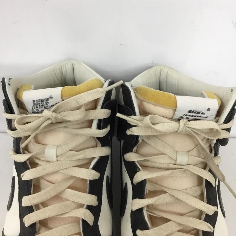 ナイキ NIKE スニーカー スニーカー DZ4732-133 WMNS DUNK HIGH SE 29cm 29.0cm ロゴ、文字 白 / ホワイト / X 黒 / ブラック / メンズ USED 古着 中古 10129543