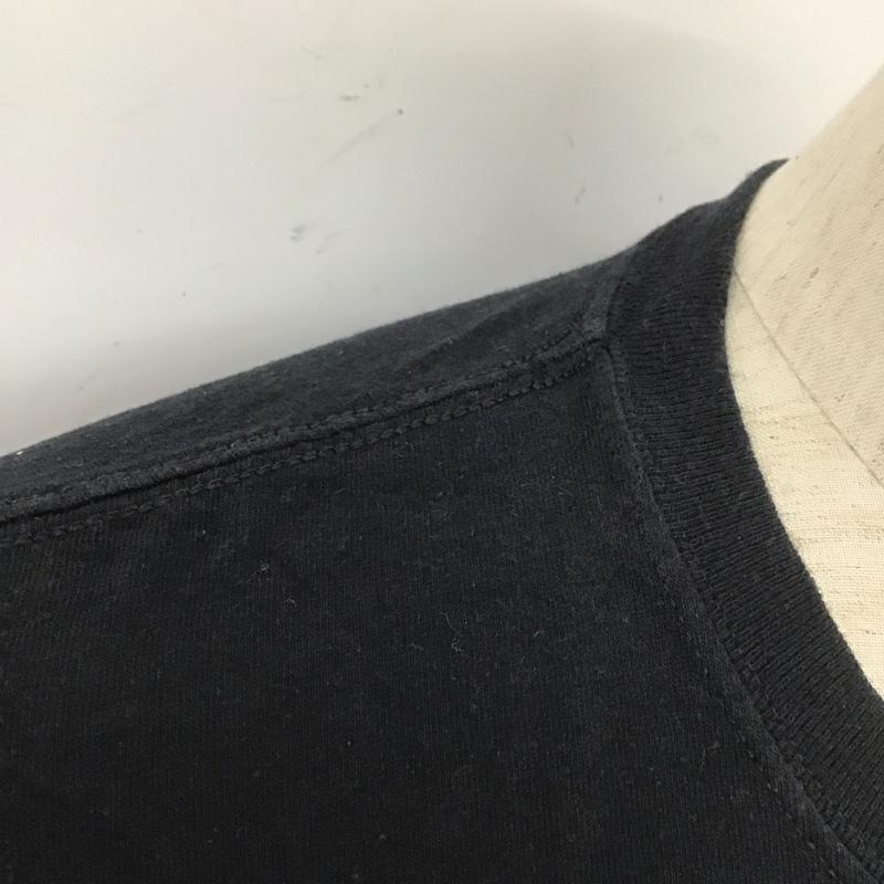 ハフ HUF Tシャツ 半袖 半袖カットソー プリントTシャツ クルーネックカットソー M ロゴ、文字 黒 / ブラック /  メンズ USED 古着 中古 10110918