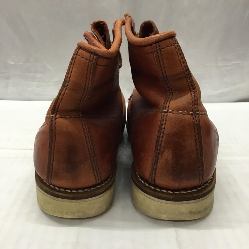 フライ‐ FRYE ブーツ ショートブーツ レースアップブーツ ワンポイント 茶 / ブラウン / レディース USED 古着 中古 10122203