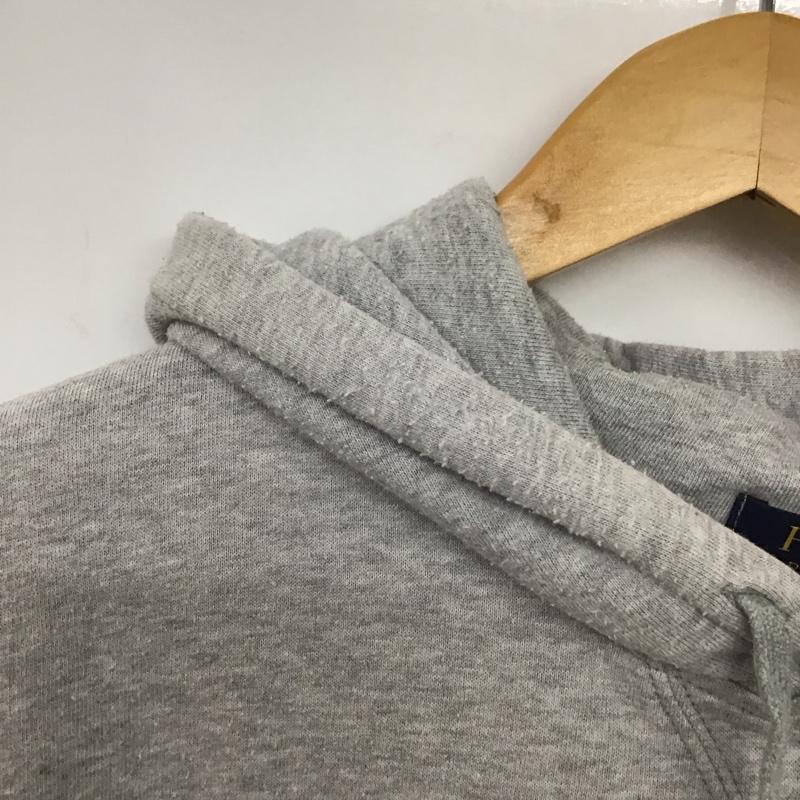 ポロラルフローレン POLO RALPH LAUREN パーカー 長袖 長袖パーカー プルオーバーパーカー スウェット L ロゴ、文字 灰 / グレー / メンズ USED 古着 中古 10137741