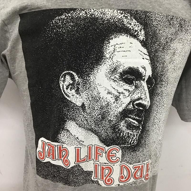 シュプリーム Supreme Tシャツ 半袖 2016ss BarringtonLevy&JahLifeInDubTee 半袖カットソー プリントTシャツ S プリント 灰 / グレー / メンズ USED 古着 中古 10106640
