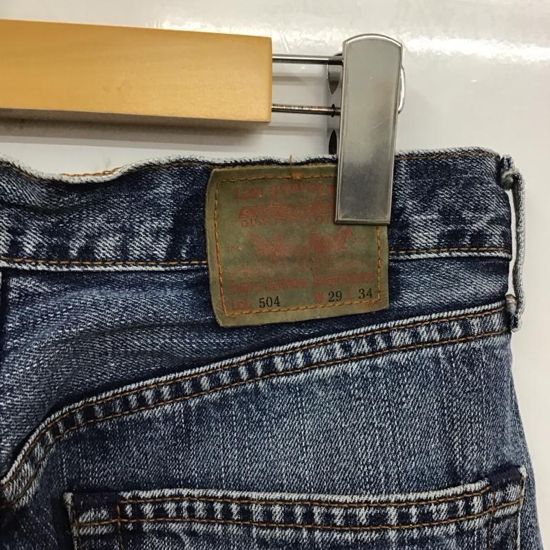 リーバイストラウスアンドコー Levi Strauss & co. パンツ デニム、ジーンズ デニムパンツ ストレートパンツ ワイドパンツ カジュアルパンツ 29インチ 無地 インディゴ / インディゴ /  メンズ USED 古着 中古 10124210