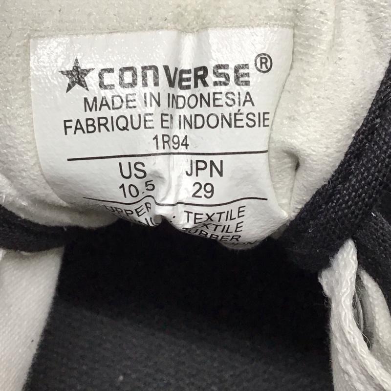 コンバース CONVERSE スニーカー スニーカー 1R194 JACK PURCELL ジャックパーセル 29cm 29.0cm ロゴ、文字 黒 / ブラック / メンズ USED 古着 中古 10122933