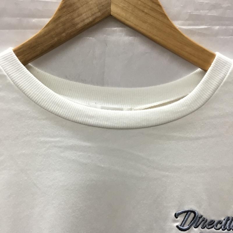 イング INGNI Tシャツ 半袖 211-130629-00 BACKサークルロゴチュニックT 半袖カットソー プリントTシャツ クルーネックカットソー M プリント 白 / ホワイト / レディース USED 古着 中古 10113296